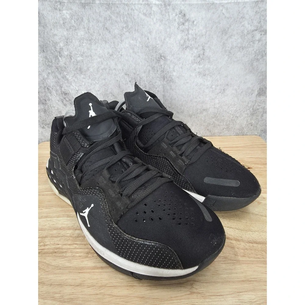 Jordan Alpha 360 TR Running Shoes Mens 8.5 Black Sneakers Trainers AV1937-001